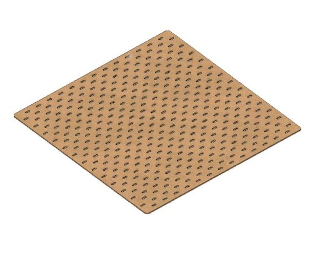 Макет Макет для лазерной резки pegboard в стиле IKEA Skadis формат SVG — изображение 3
