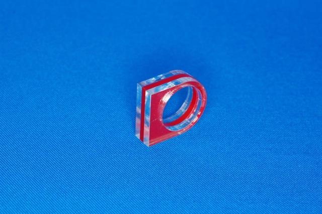 Макет Макет квадратного кольца для лазерной резки SVG-файл — изображение 2