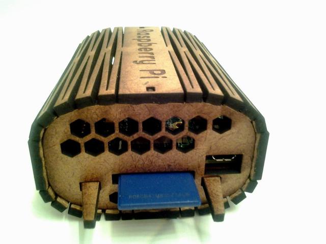 Макет Макет корпуса для Raspberry Pi для лазерной резки файл SVG — изображение 4
