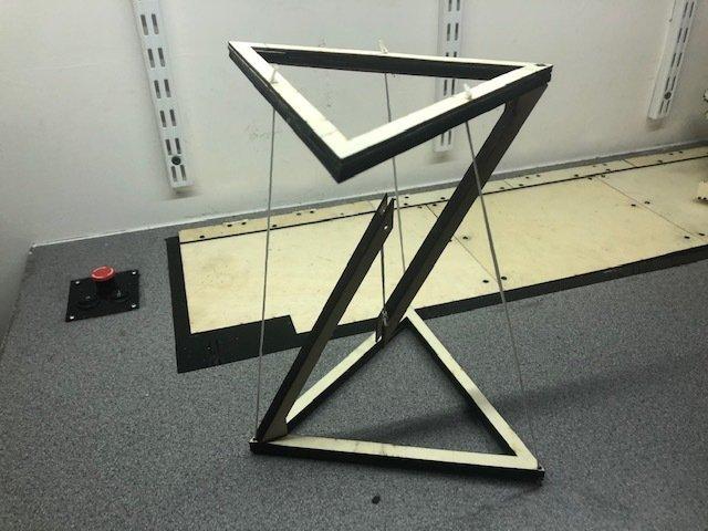 Макет Макет модели тенсегрити для лазерной резки файл dxf — изображение 1