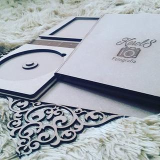Интересный макет Макет обложки CD для лазерной резки