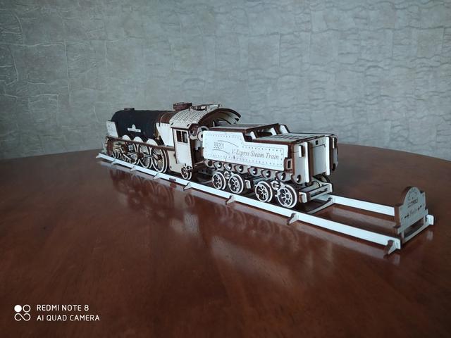 Макет Макет паровоза для лазерной резки 4 мм — изображение 4