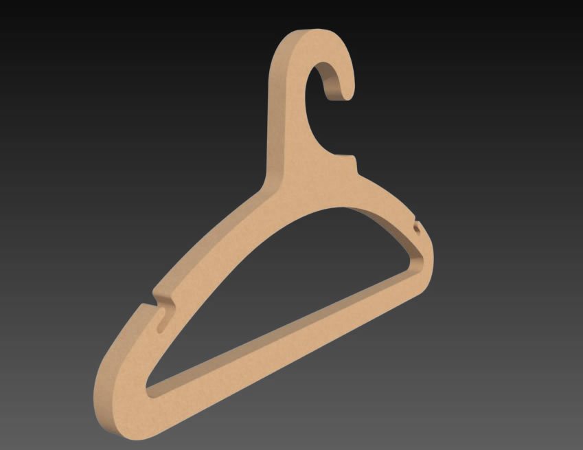 Макет Макет подвеса из МДФ в формате DXF