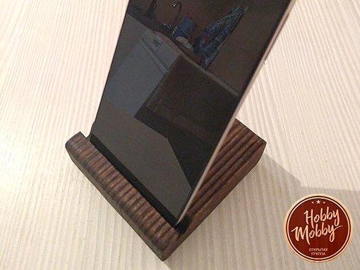 Макет Макет подставки для телефона в формате dxf