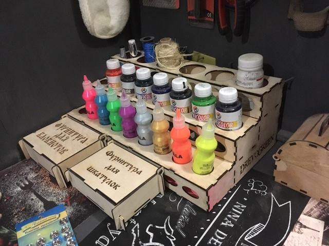 Макет Макет подставки из фанеры для лазерной резки