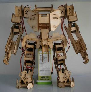 Интересный макет Макет робота Mechbot для лазерной резки файл dxf
