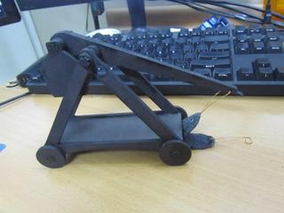 Интересный макет Макет требушета для 3D-головоломки файл SVG для лазерной резки