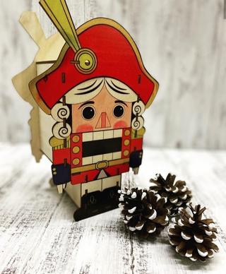 Интересный макет Макет щелкунчика для лазерной резки