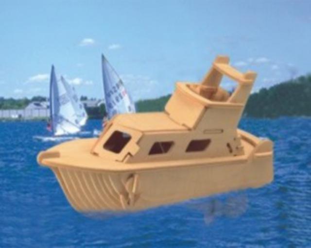Макет Макет яхты для лазерной резки формат dxf