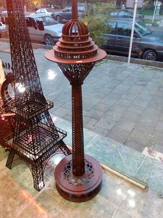 Интересный макет Макет 3D-головоломки Tower Milad для лазерной резки