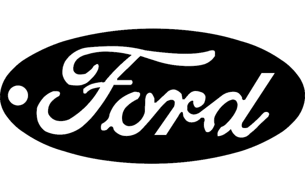 Макет Макет Ford key tag для лазерной резки