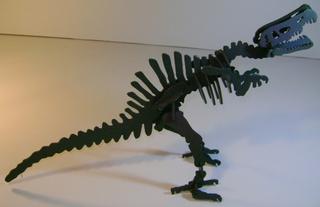 Интересный макет Макет Spinosaurus для лазерной резки dxf файл