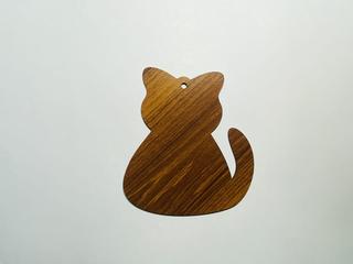Интересный макет Макета для лазерной резки деревянного кота незавершенный кошачий орнамент