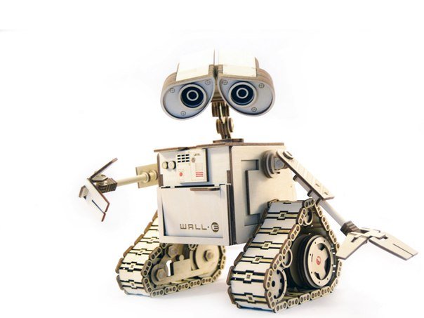 Макет Макета для лазерной резки Wall-e