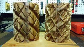 Интересный макет Макеты для лазерной резки абажуров формат dxf