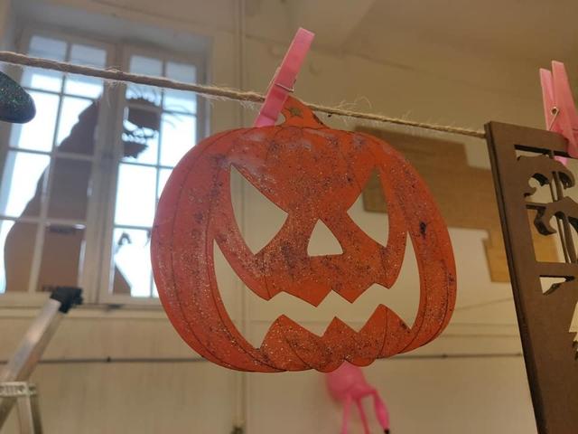 Макет Макеты для лазерной резки декор на Хэллоуин формат dxf — изображение 1