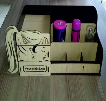 Макет Макияжбокс Чертёж для станка dxf файл
