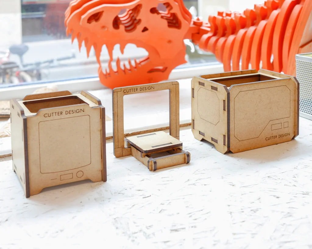 Макет Миниатюра 3D-принтера Prusa i3 для лазерной резки