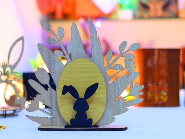 Макет Многослойный декор для лазерной резки на Пасху 3 мм — изображение 10