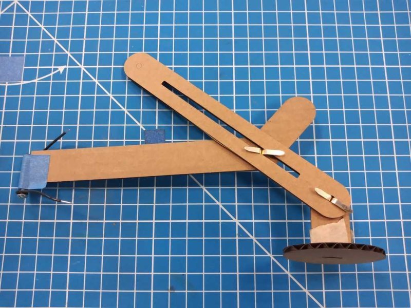 Макет Модель подъёмного крана для лазерной резки для детей STEM