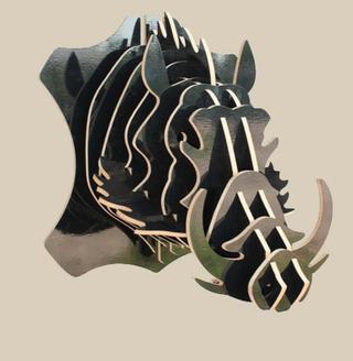 Интересный макет Модель Warthog Pumbaa макет для лазерной резки 3 мм