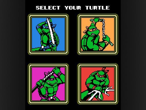 Макет Набор подставок для стаканов с изображением TMNT2 для лазерной резки
