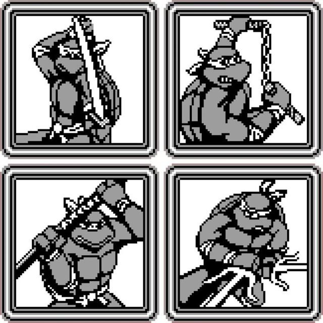 Макет Набор подставок для стаканов с изображением TMNT2 для лазерной резки — изображение 5