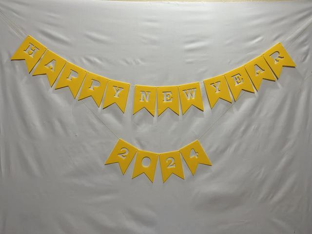 Макет Новогодний баннер для лазерной резки декоративный элемент для подвешивания — изображение 7