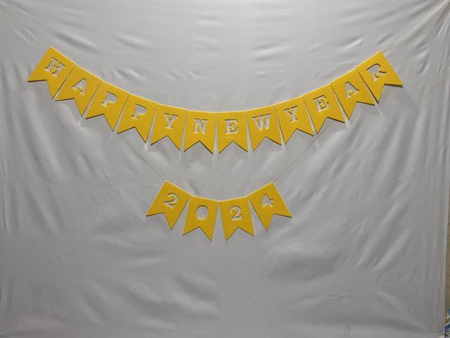 Макет Новогодний баннер для лазерной резки декоративный элемент для подвешивания — изображение 4