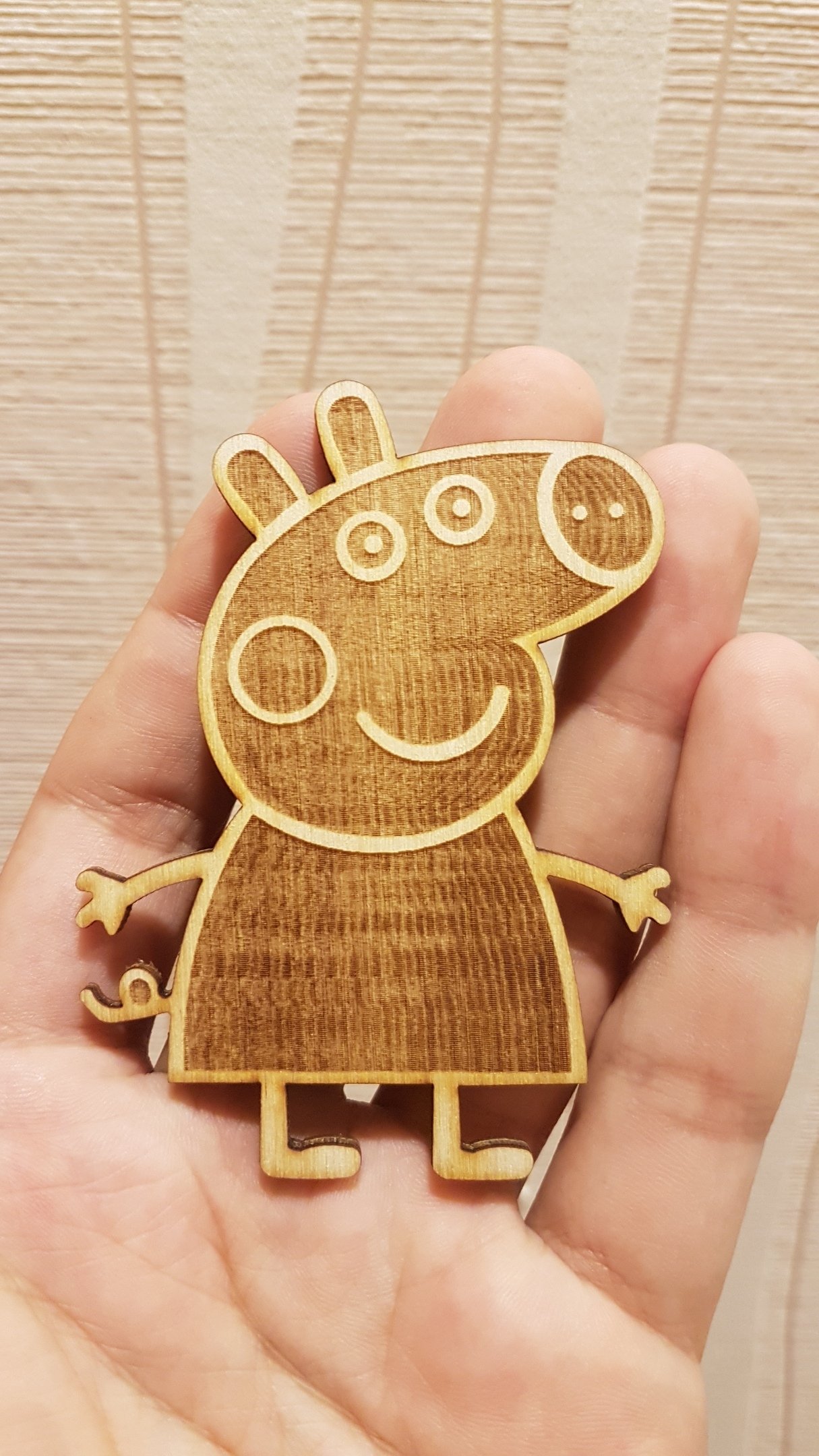 Макет Пеппа pig макет для станка с ЧПУ формат dxf