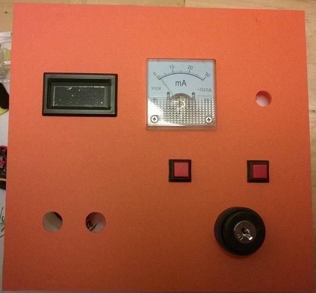 Макет Передняя панель для лазерной резки для станка K40 — изображение 2