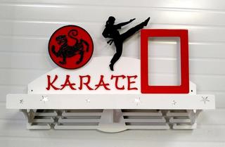 Интересный макет Подвеска для спортивных медалей в стиле карате для лазерной резки
