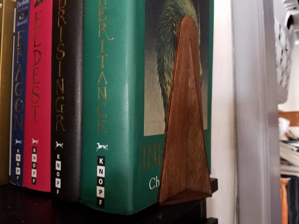 Макет Подставка для книжного конца макет для станка формат dxf