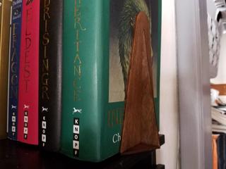 Интересный макет Подставка для книжного конца макет для станка формат dxf