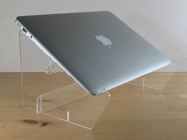 Макет Подставка для ноутбука MacBook Air макет для лазерной резки файл SVG — изображение 2