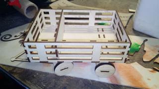 Интересный макет Подставка для салфеток и полка для специй для лазерной резки