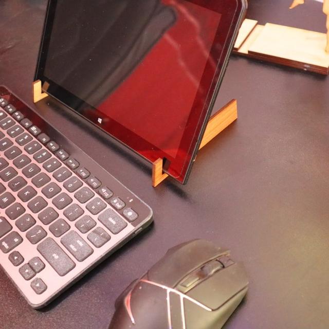 Макет Подставка для iPad и ноутбука чертёж для лазерной резки файл DXF — изображение 5