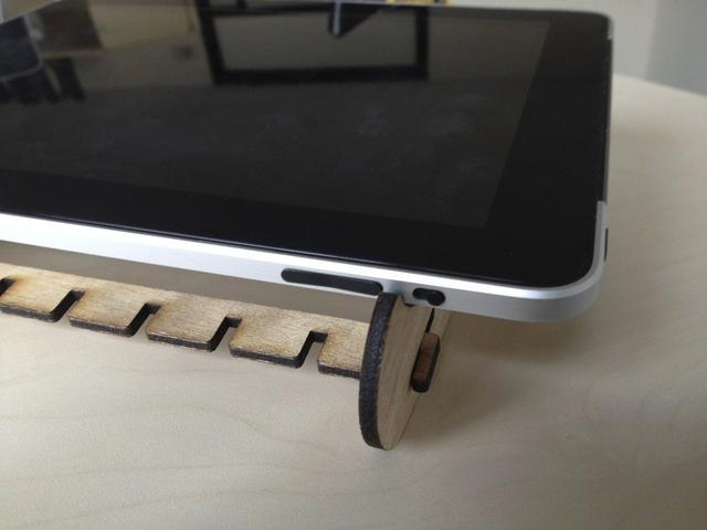 Макет Подставка под планшет для лазерной резки SVG-файл — изображение 5