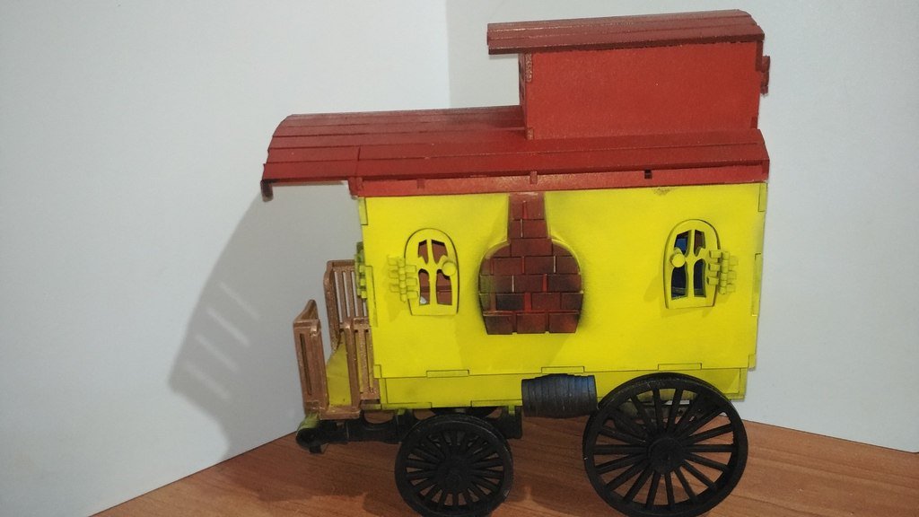 Макет Полный чертёж для станка Carromato в формате dxf