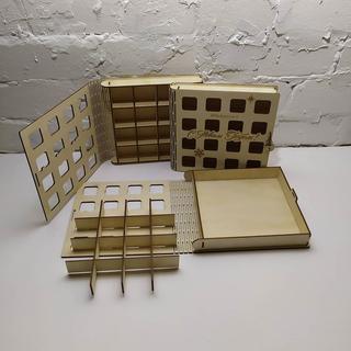 Интересный макет Рождественское украшение  коробка для пряников для лазерной резки