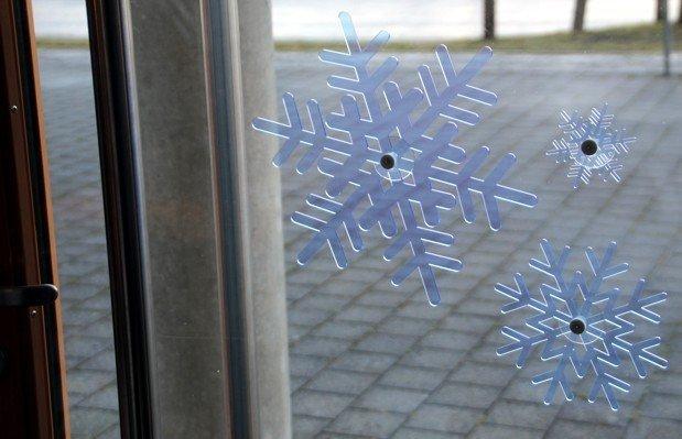 Макет Снежинки из акрила для лазерной резки чертёж для станка