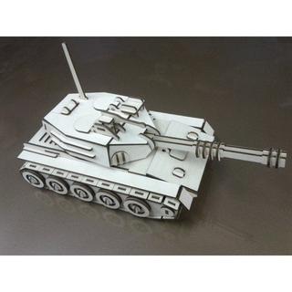 Интересный макет Танк Чертеж для станка в формате dxf