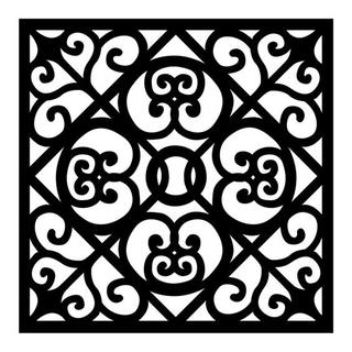 Интересный макет Узор жали для лазерной резки файл SVG