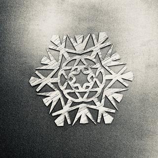 Интересный макет Узор снежинки для лазерной резки файл SVG