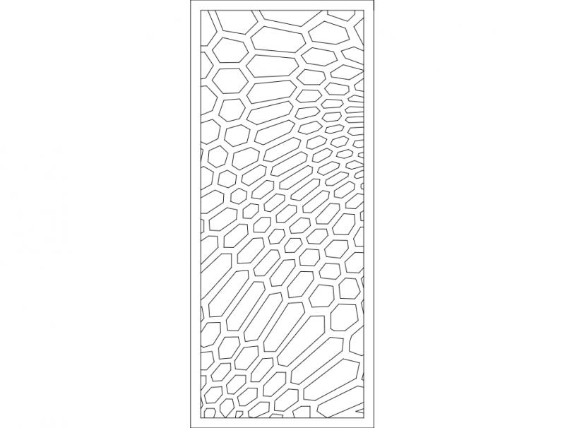 Макет Файл DXF для лазерной резки