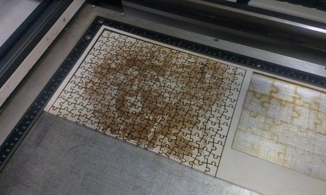 Макет Фотопазл-головоломка для лазерной резки макет для станка — изображение 1