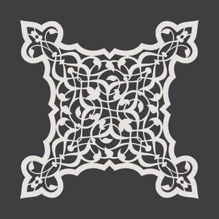Интересный макет Чертеж для ЧПУ решётчатого внутреннего дизайна для лазерной резки формат dxf