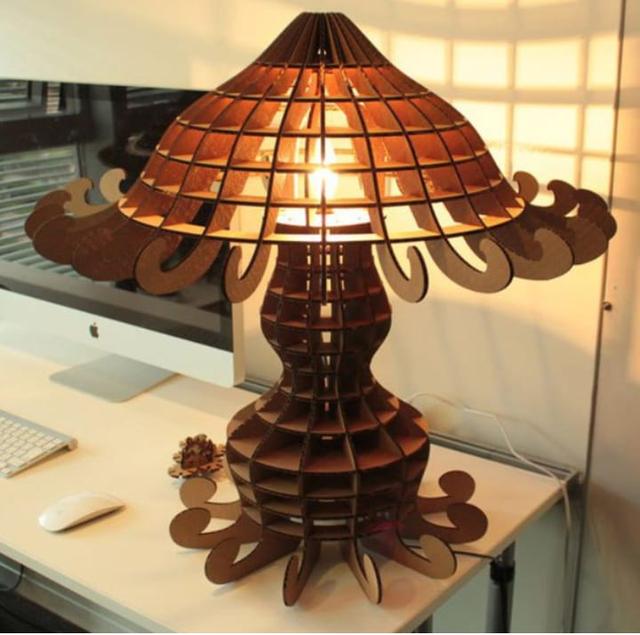 Макет Чертеж для изготовления лампы на станке с ЧПУ — изображение 2