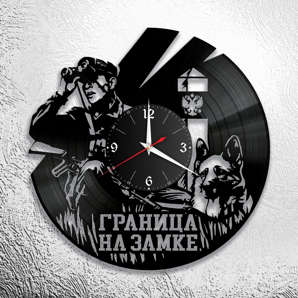 Макет Чертеж для лазерной резки военных настенных часов