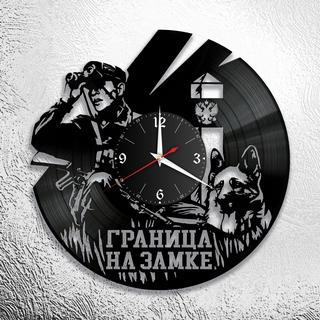 Интересный макет Чертеж для лазерной резки военных настенных часов